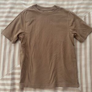 Wonder Nation Kids Tan Short Sleeve Tee